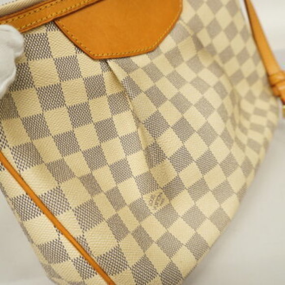 Louis Vuitton Damier Azur Siracusa PM Shoulder Bag - Picture 11 of 13